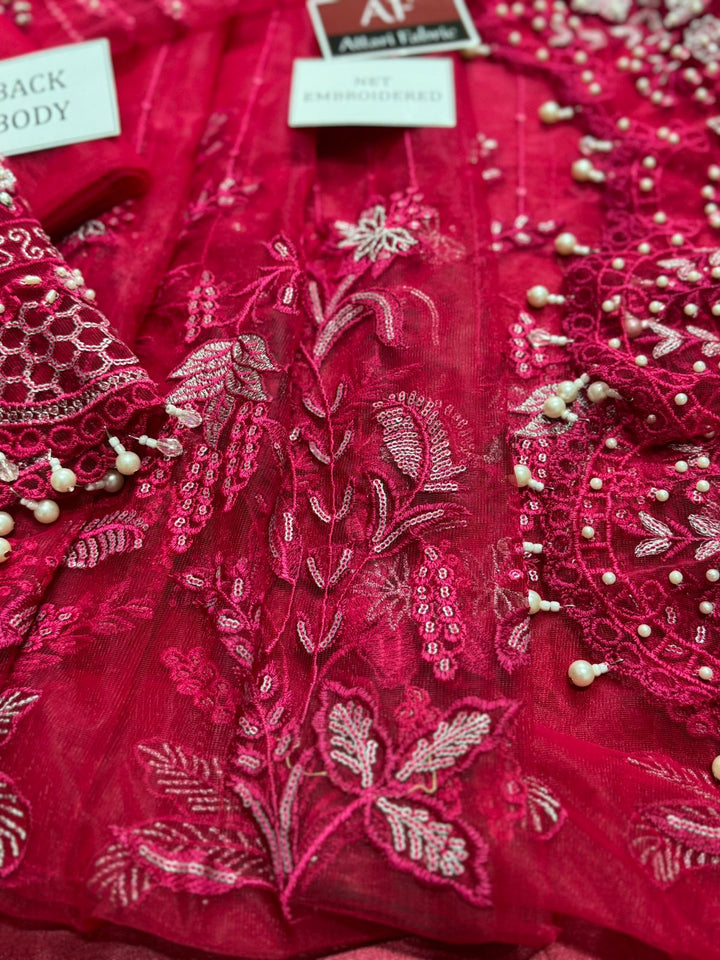 Maria B Net Saree-Aarasta