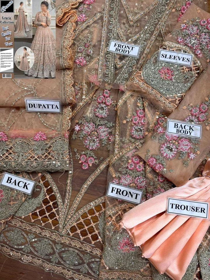 Maria B Net Frock-Aarasta