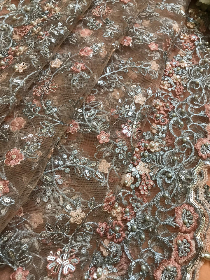 Maria B Net Saree-Aarasta