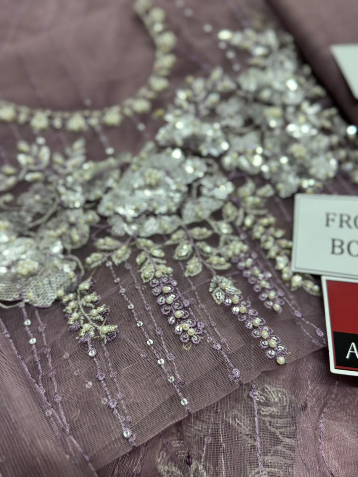 Maria B Net Saree-Aarasta