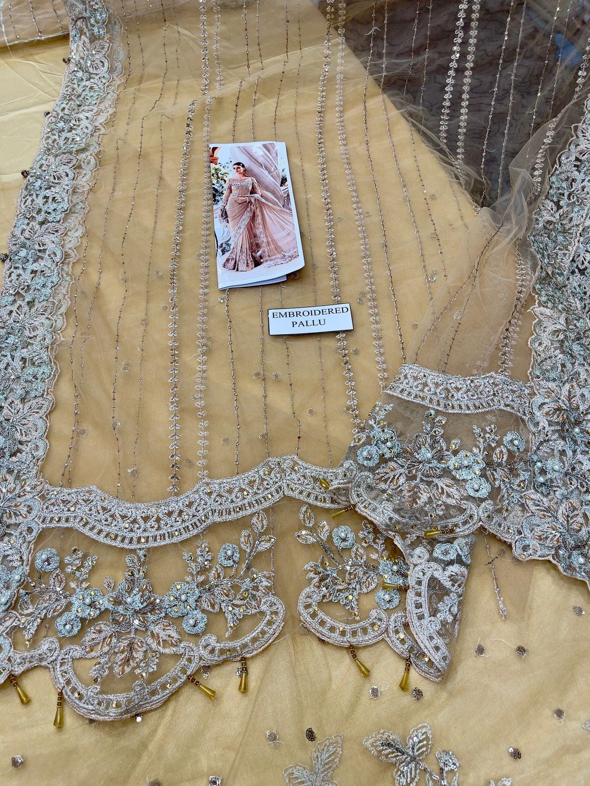 Maria B Net Saree-Aarasta