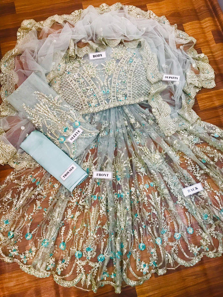 Maria B Net Frock-Aarasta