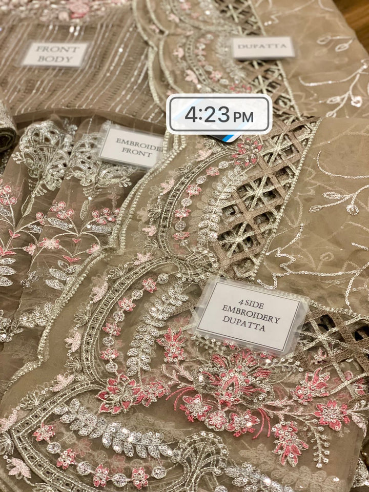 Maria B Organza Maxi-Aarasta