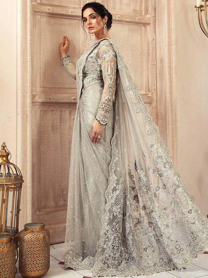 Maria B Net Saree-Aarasta