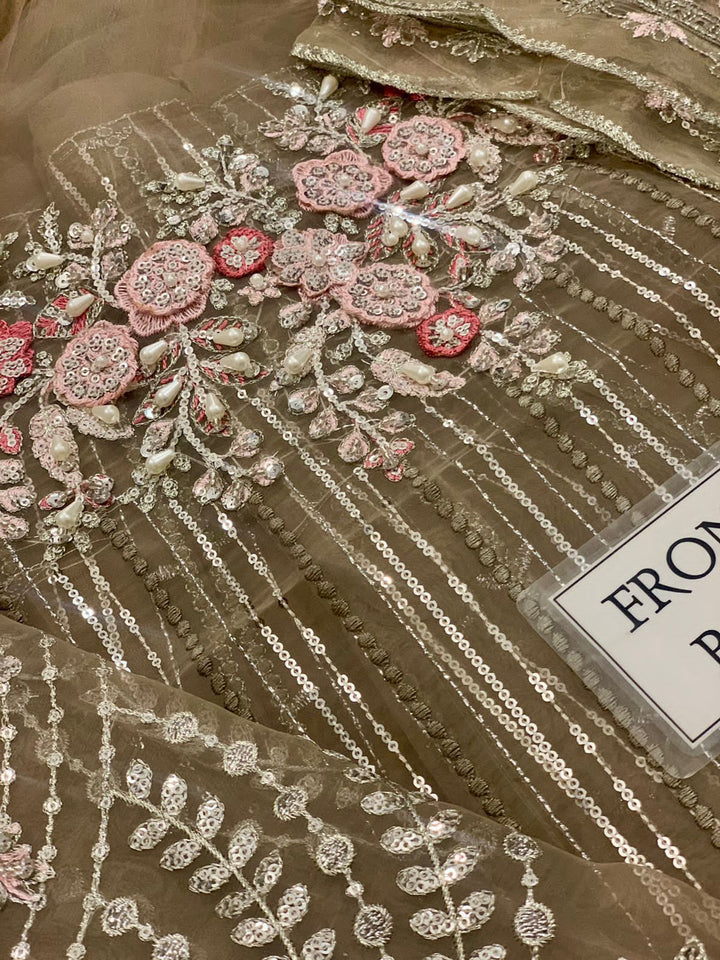 Maria B Organza Maxi-Aarasta