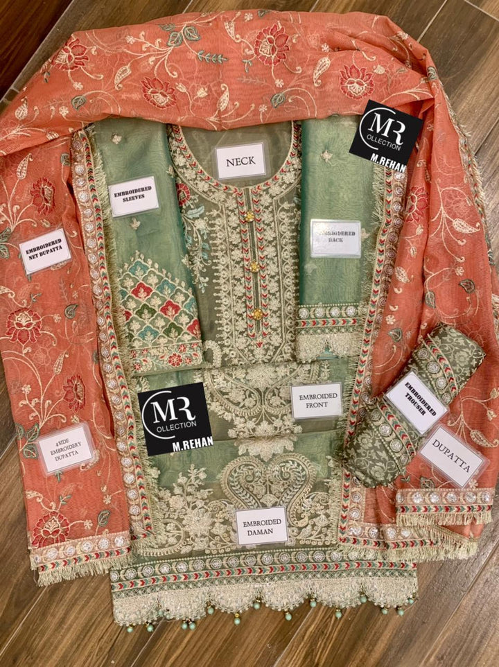 Maria B Masuri Bridal Suit-Aarasta