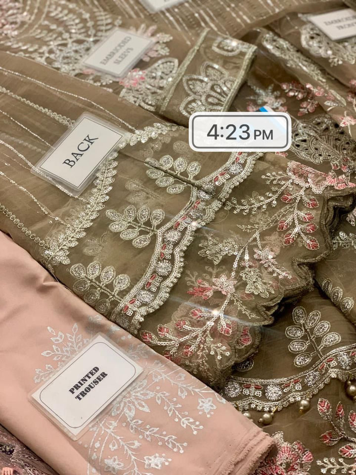 Maria B Organza Maxi-Aarasta