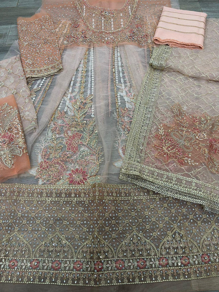 Maria B Net Frock-Aarasta