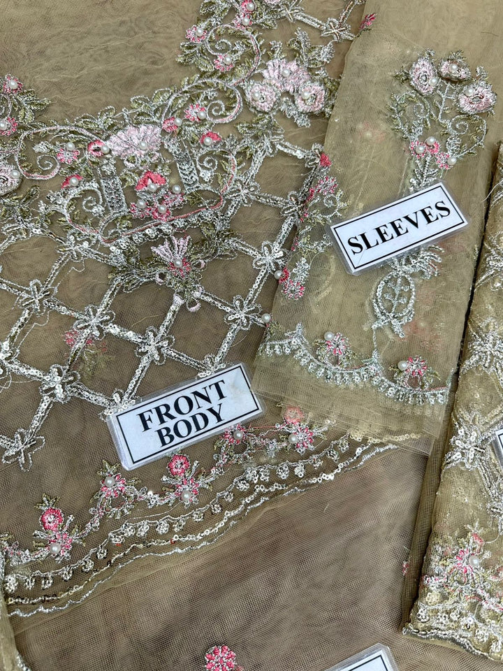 Maria B Net Saree-Aarasta