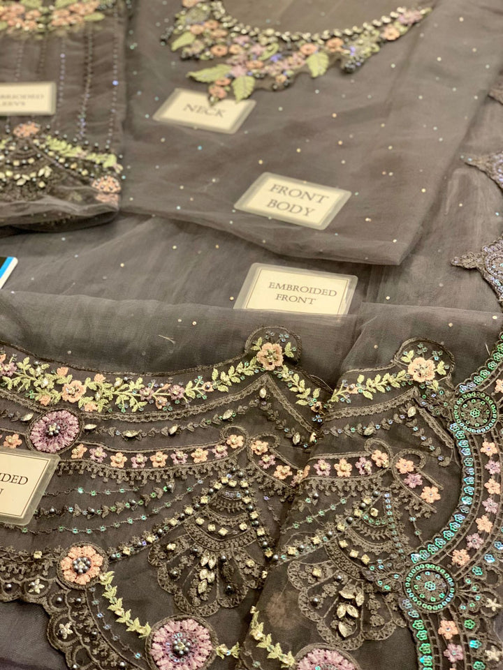 Maria B Net Saree-Aarasta