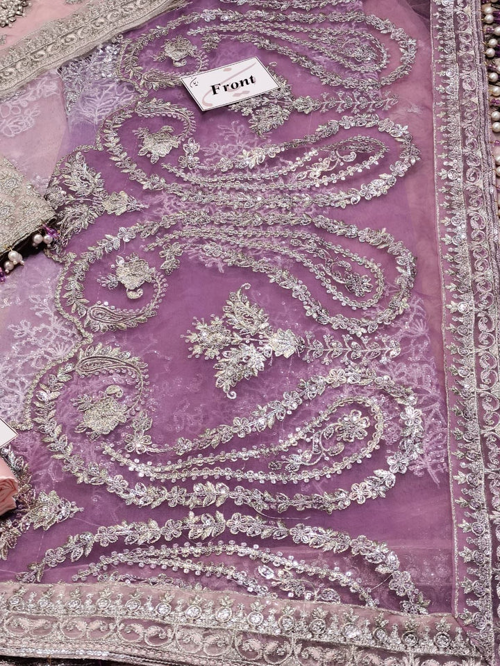 Maria B Net Saree-Aarasta