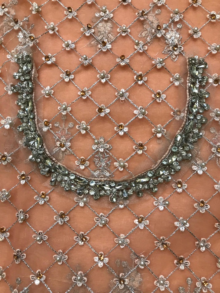 Maria B Net Saree-Aarasta