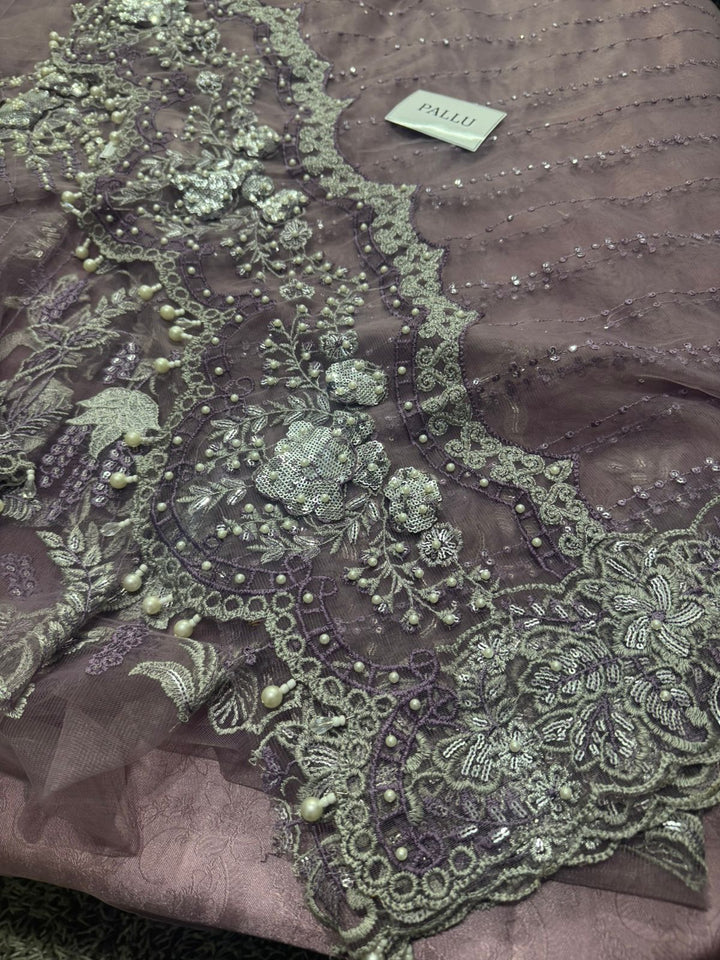 Maria B Net Saree-Aarasta