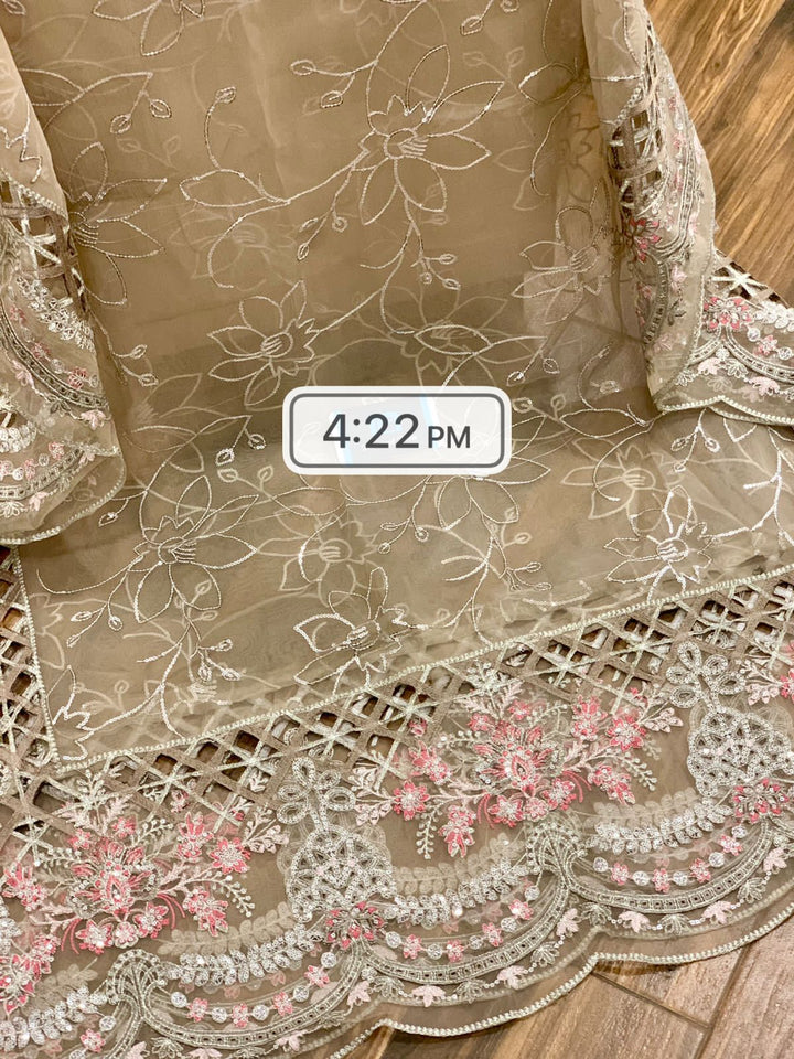 Maria B Organza Maxi-Aarasta