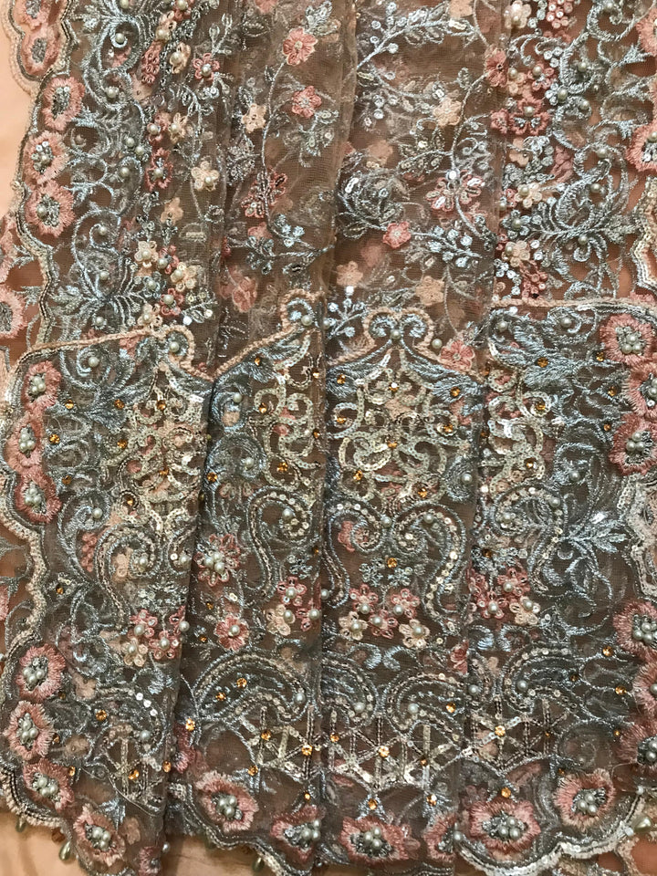 Maria B Net Saree-Aarasta