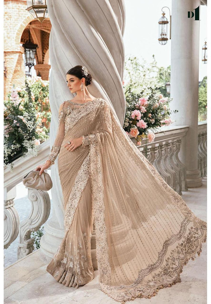 Maria B Net Saree-Aarasta