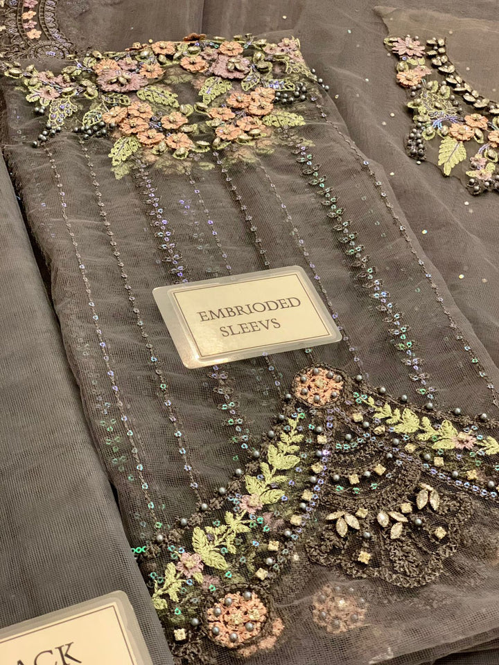 Maria B Net Saree-Aarasta