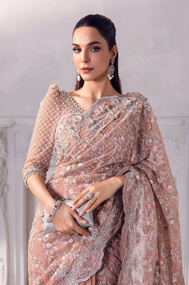 Maria B Net Saree-Aarasta