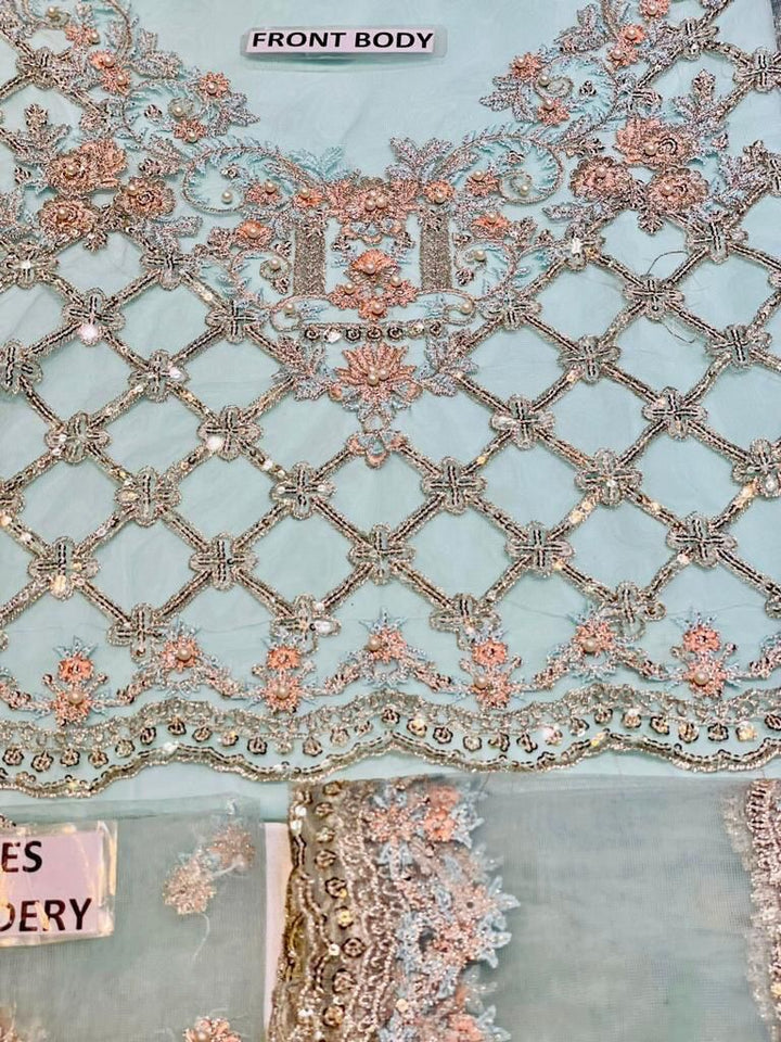 Maria B Net Saree-Aarasta