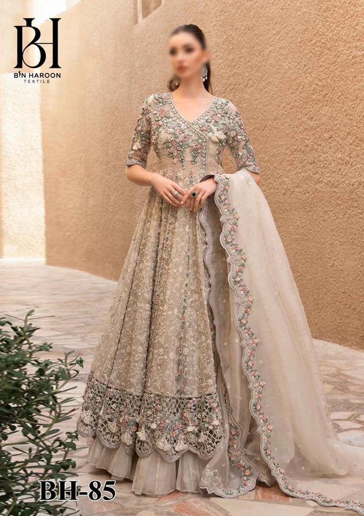 Maria B Organza Maxi-Beige-Organza-Maxi-Aarasta