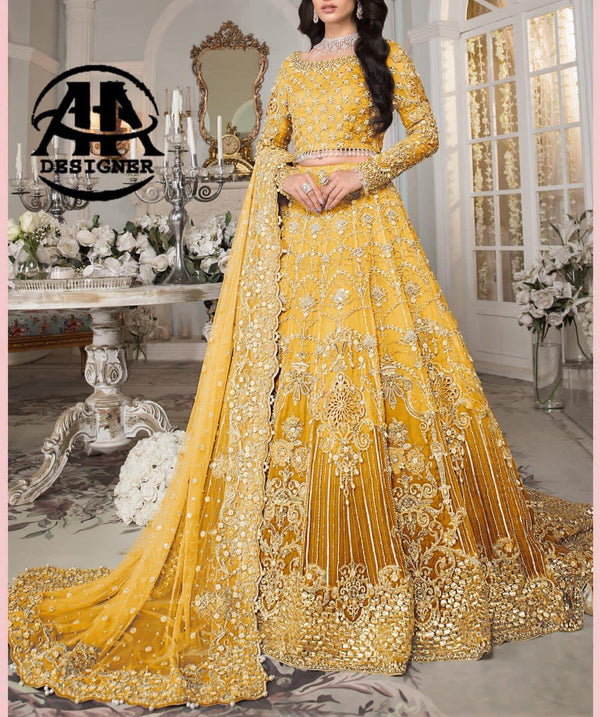 Maria B Net Maxi-Yellow-Net-Maxi-Aarasta