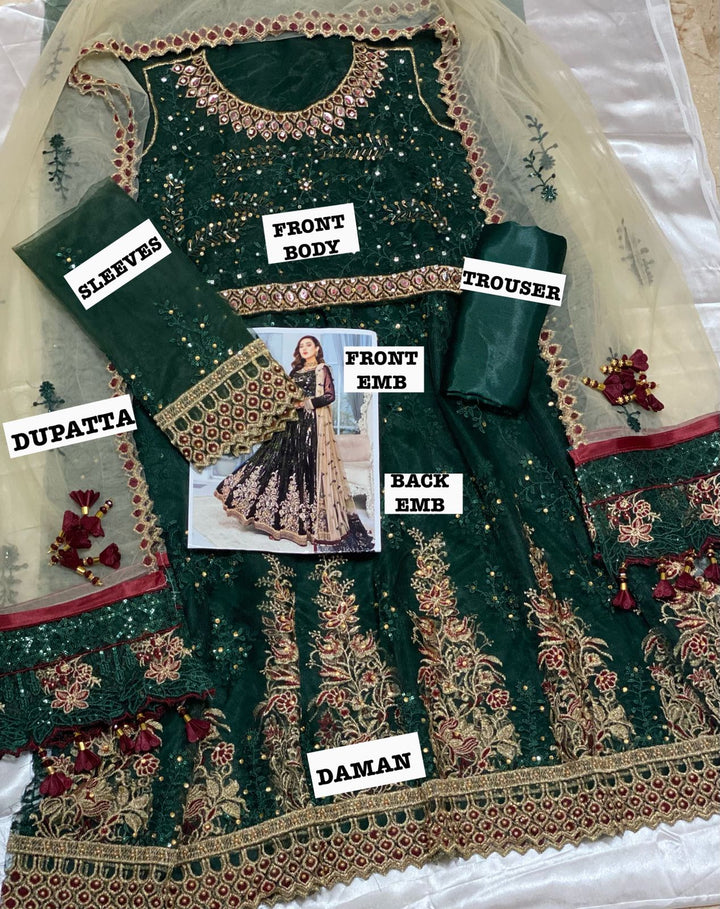 Mariam & Maria Net Frock-Aarasta