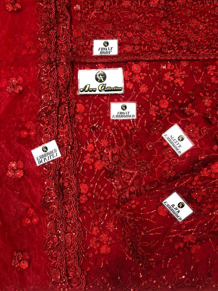 Maryams Net Bridal Suit-Aarasta