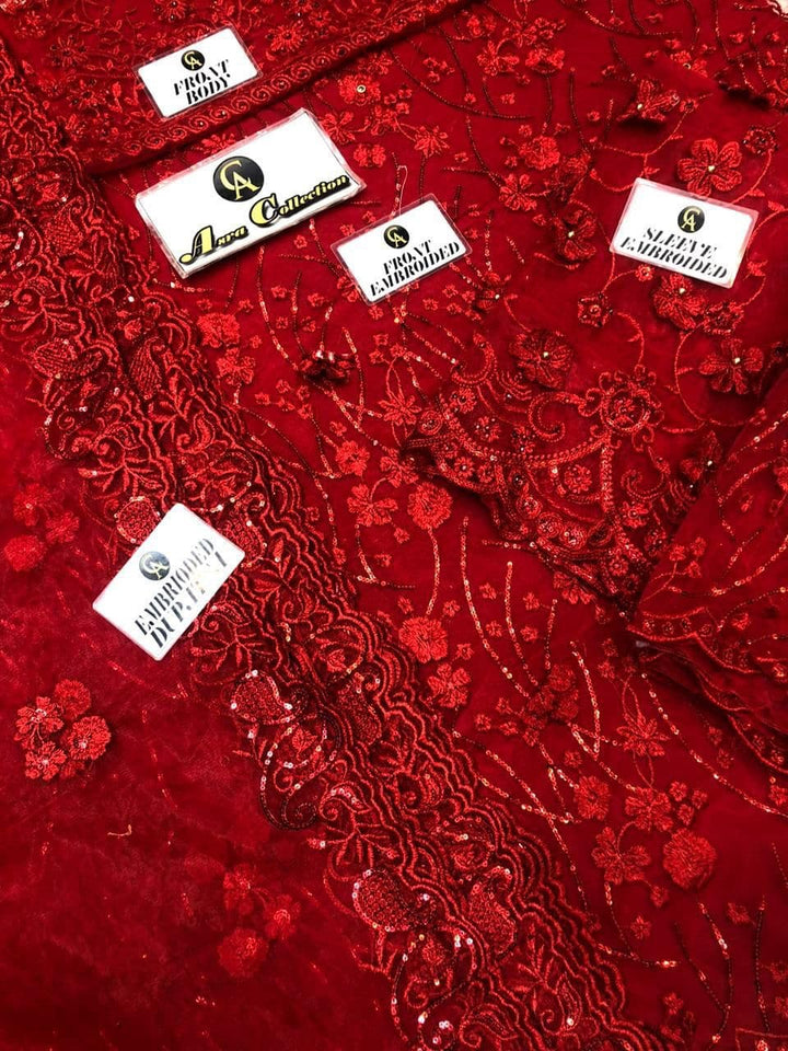 Maryams Net Bridal Suit-Aarasta