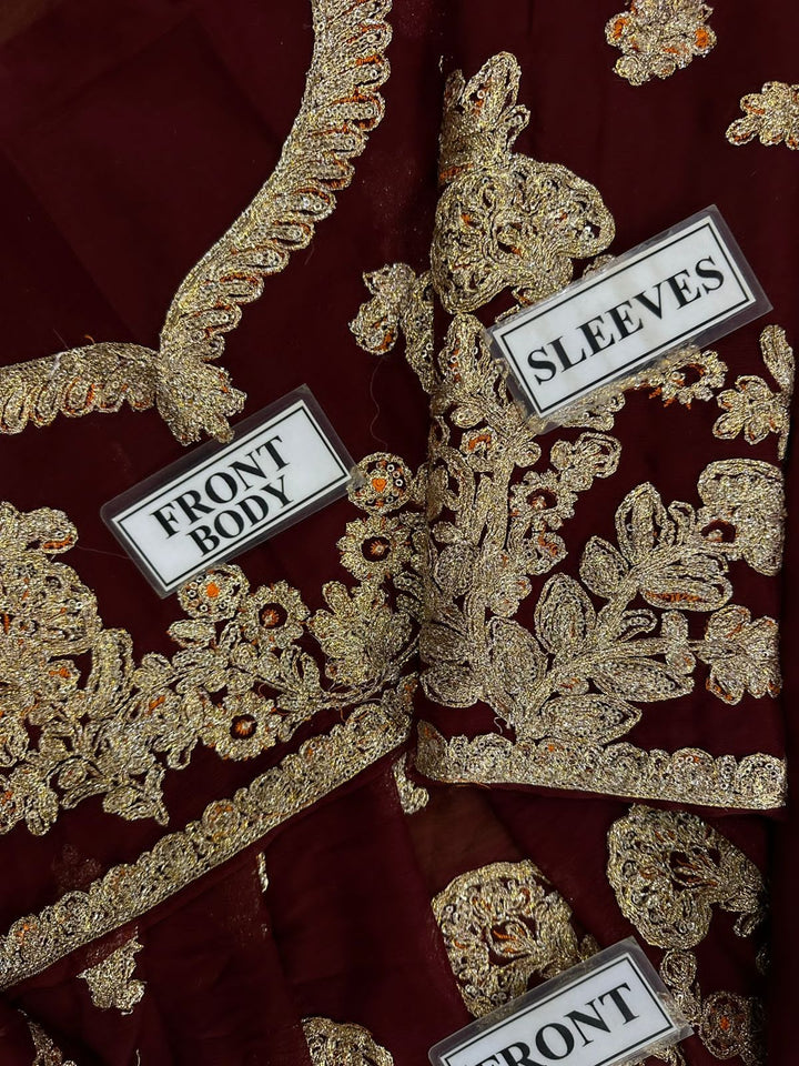 Maryams Chiffon Frock-Aarasta