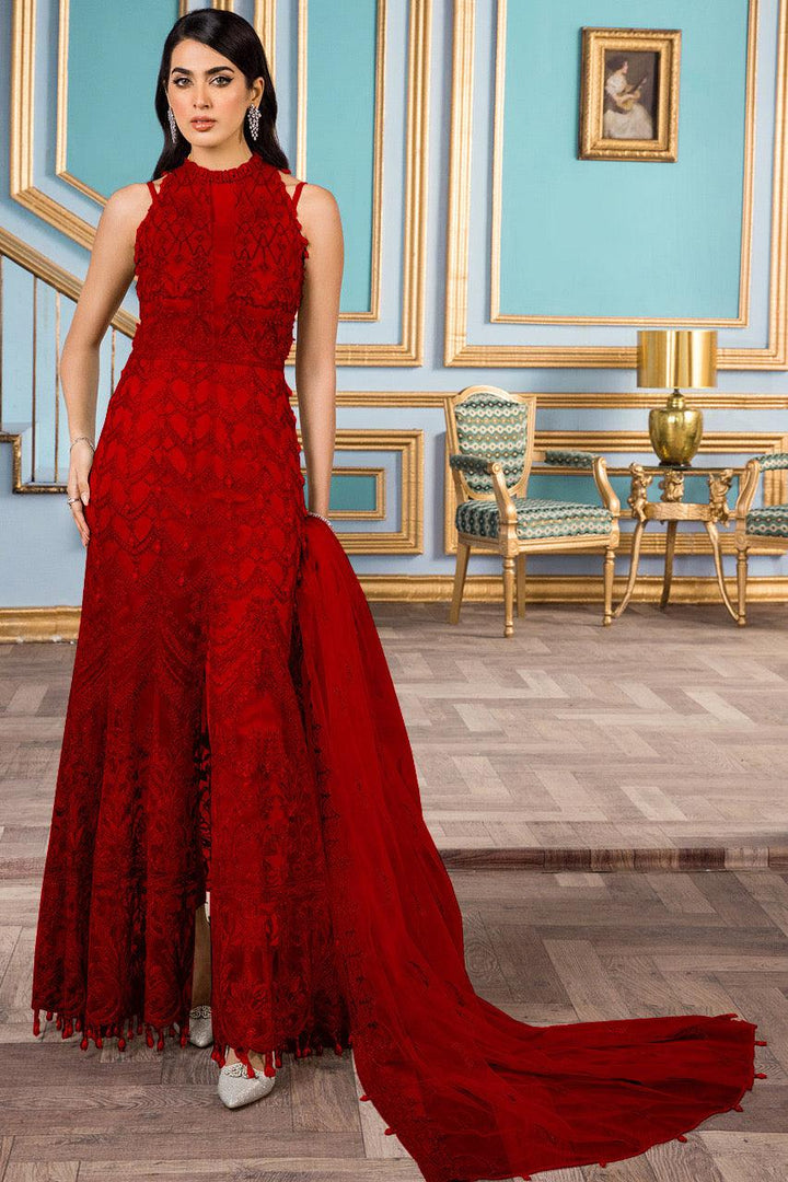 Maryams Net Suit-Net-Red-Maxi-Aarasta