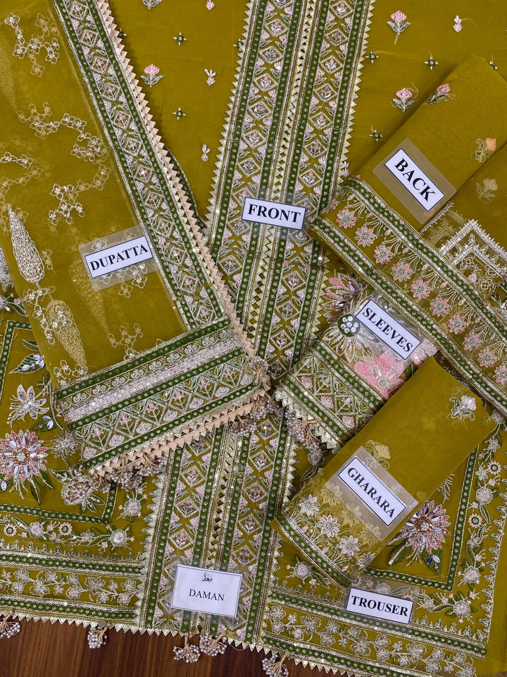 Mohsin Naveed Organza Suit-Aarasta