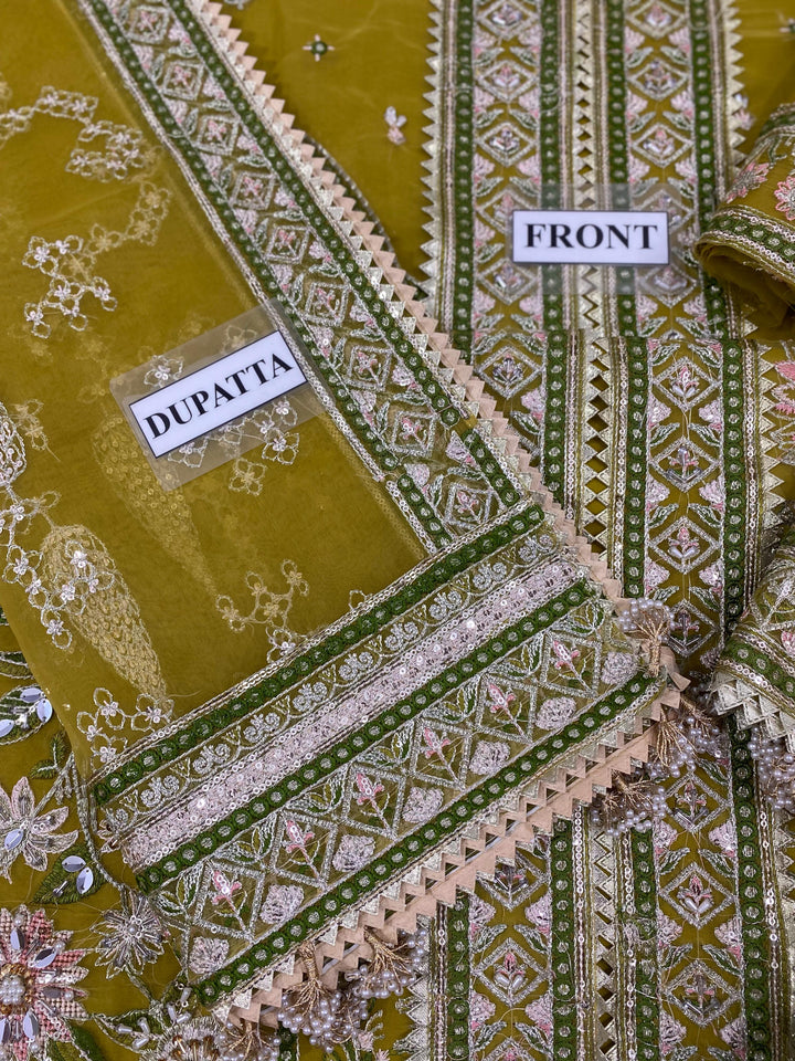Mohsin Naveed Organza Suit-Aarasta
