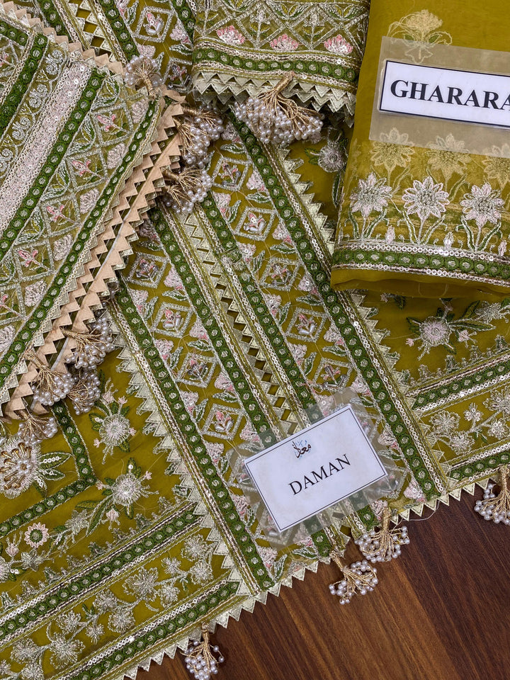 Mohsin Naveed Organza Suit-Aarasta