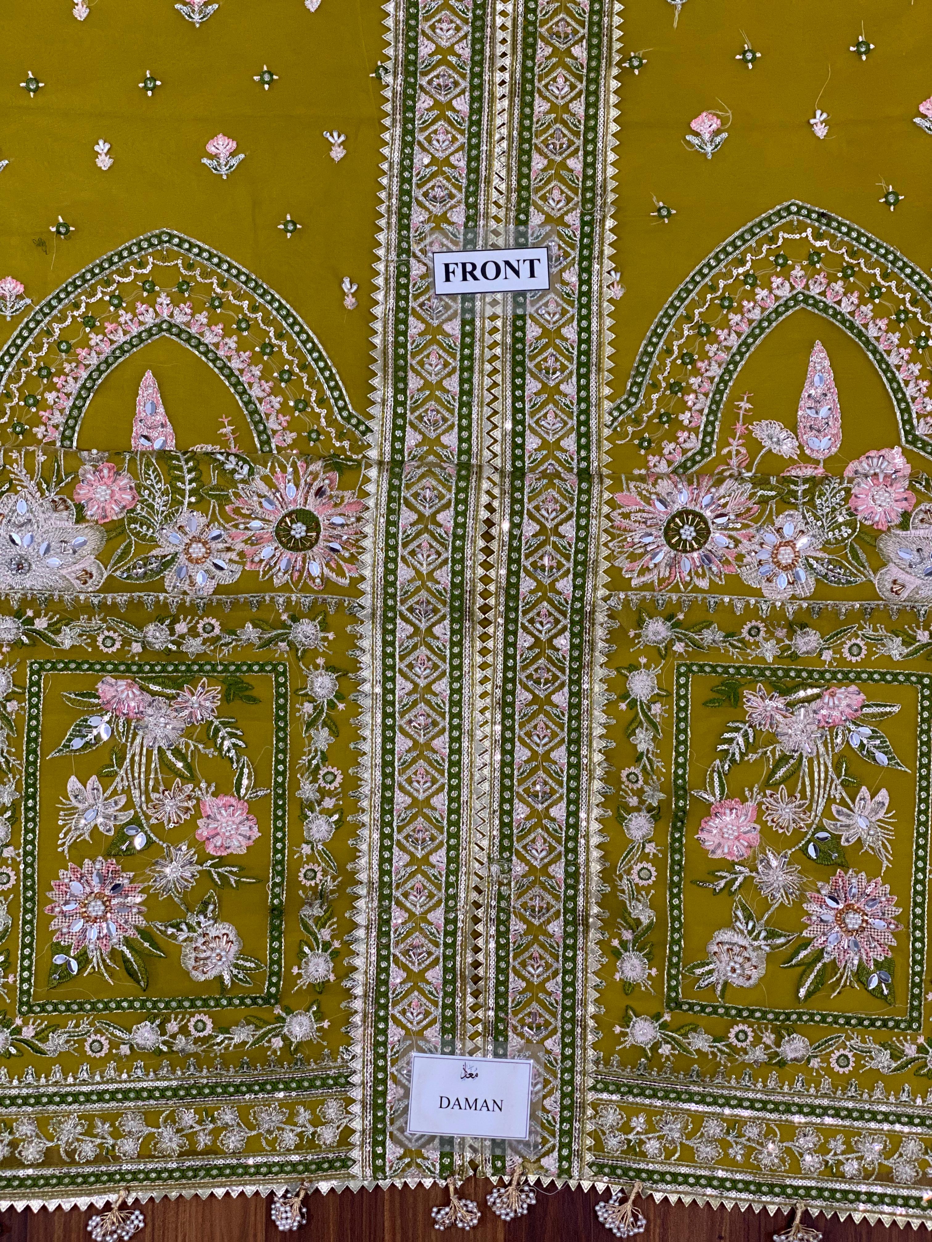 Mohsin Naveed Organza Suit-Aarasta
