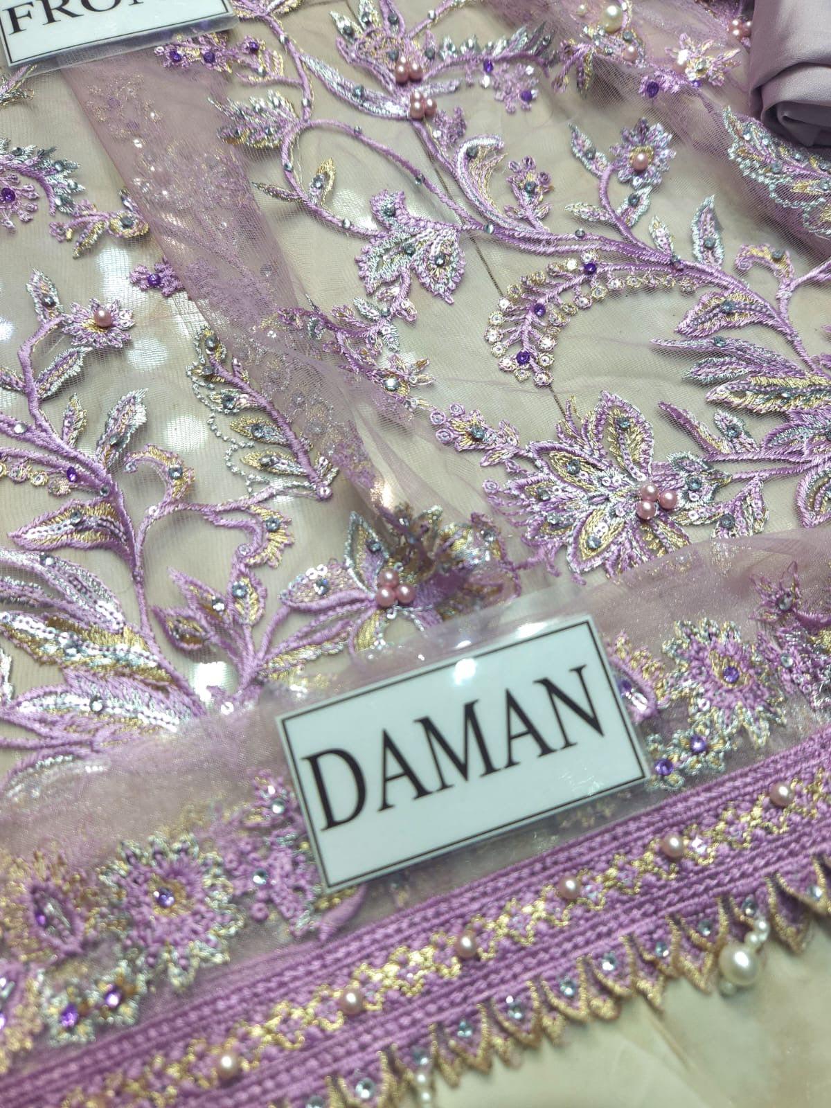 Mushq Net Bridal Suit-Aarasta