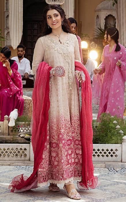 Mushq Net Frock-Beige-Net-Maxi-Aarasta