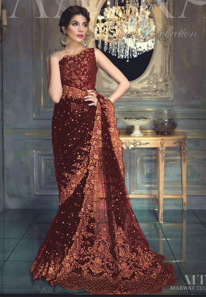 Aayra Chiffon Saree-Aarasta