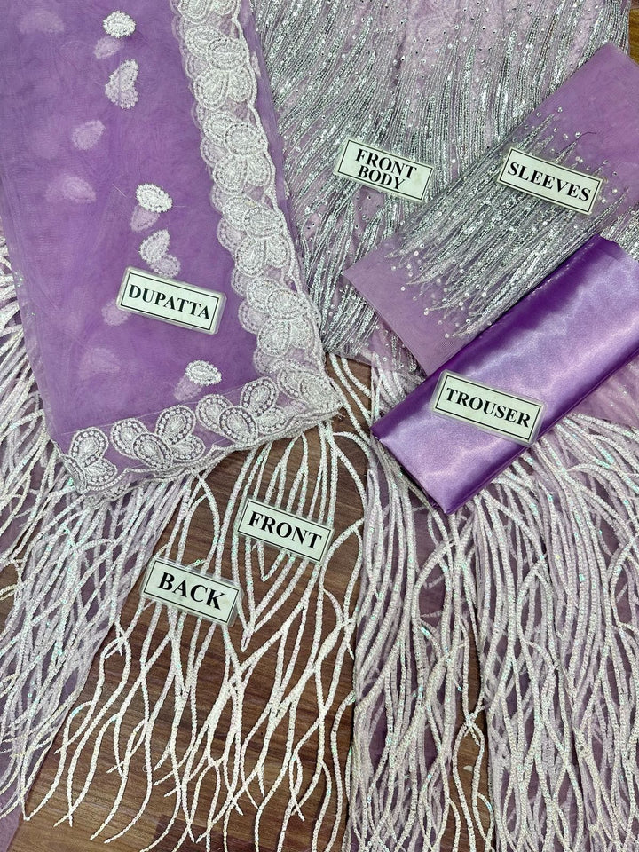 Nashwa Haute Net Frock-Aarasta