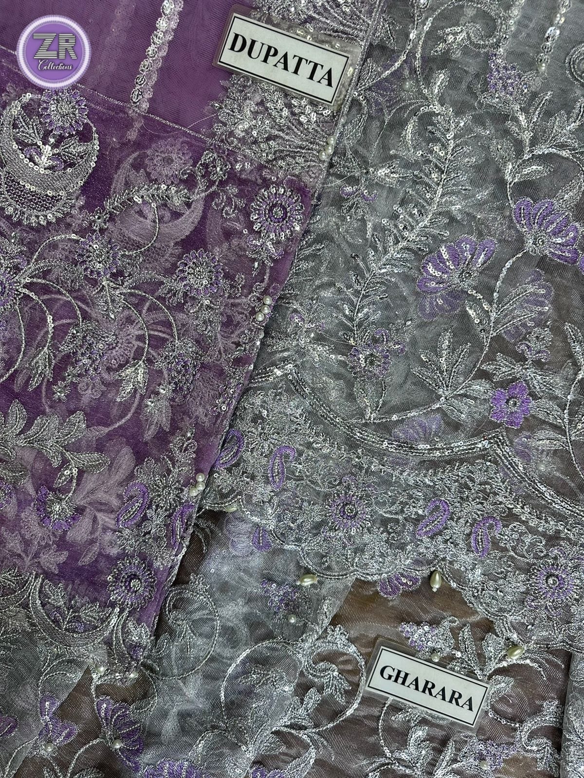 Haniya Amir Net Bridal Suit-Aarasta