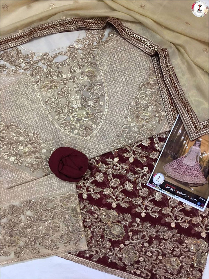 Chiffon Bridal Suit-Aarasta