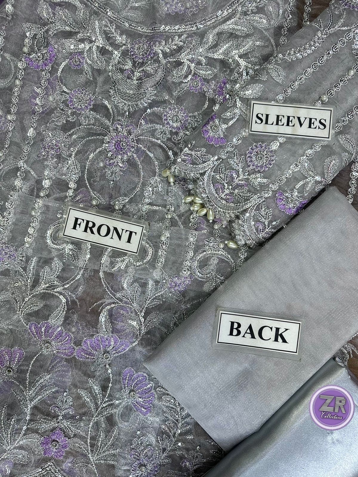 Haniya Amir Net Bridal Suit-Aarasta