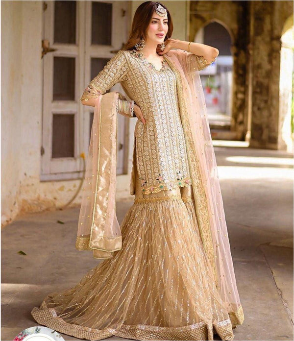 Masuri Bridal Suit-Yellow-Masuri-Lehenga-Aarasta