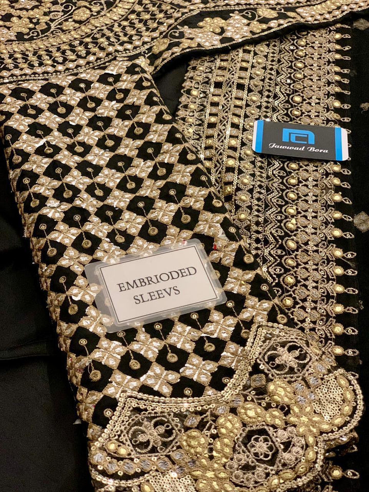 Qalamkar Net Saree-Aarasta