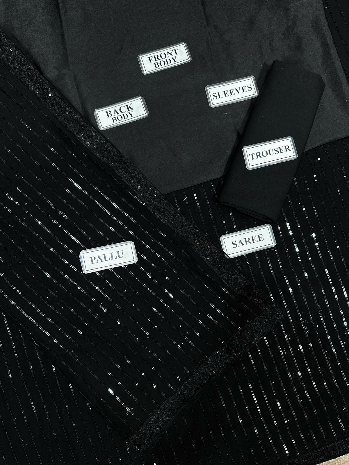 Saba Rajput Chiffon Saree-Aarasta