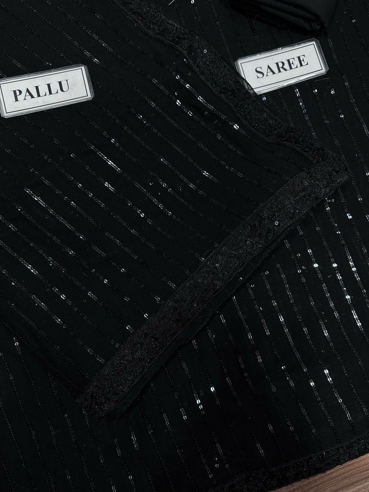 Saba Rajput Chiffon Saree-Aarasta