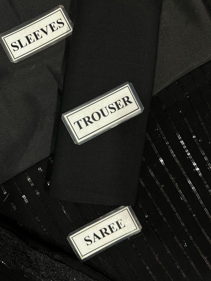 Saba Rajput Chiffon Saree-Aarasta