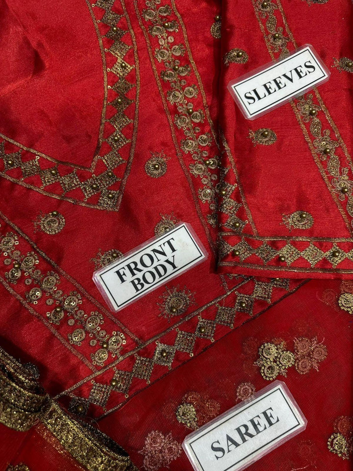 Sapphire Net Saree-Aarasta