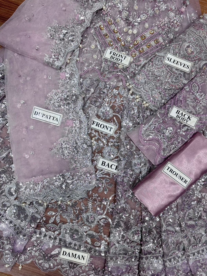 Serene Net Frock-Aarasta