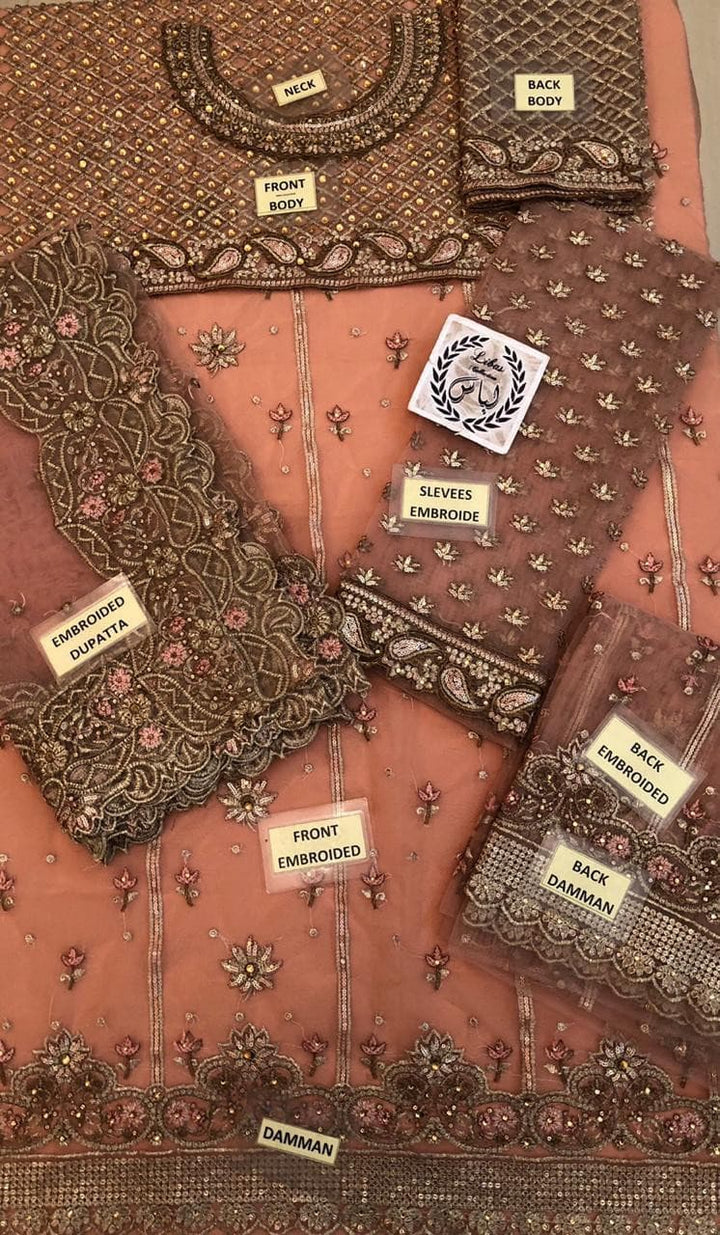 Net Bridal Suit-Aarasta