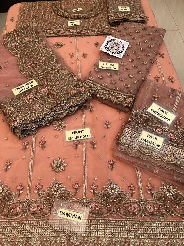 Net Bridal Suit-Aarasta